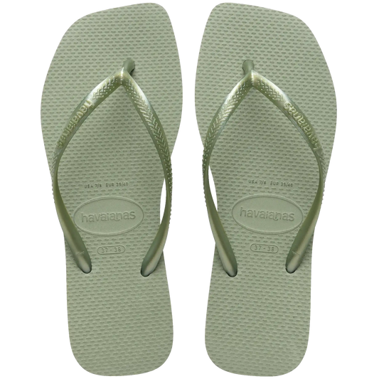 Women's Slim Square Flip Flops