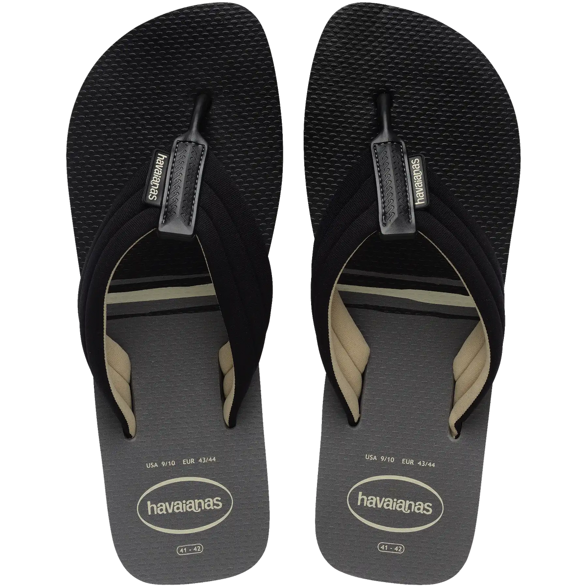 Men's Urban Print Flip Flops