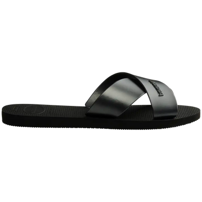 Women's Aqua Metallic Sandals