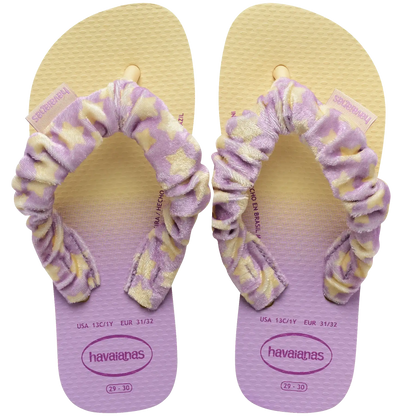 Kids' Fluffy Flip Flops