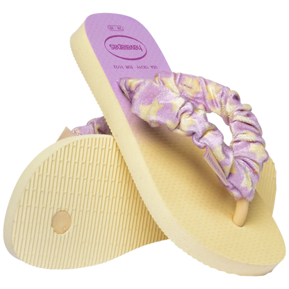 Kids' Fluffy Flip Flops