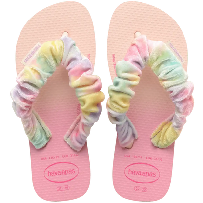 Kids' Fluffy Flip Flops