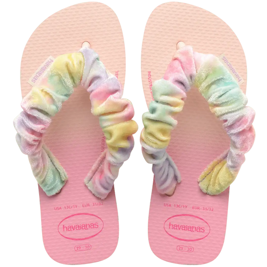 Kids' Fluffy Flip Flops