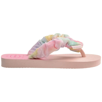 Kids' Fluffy Flip Flops
