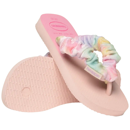 Kids' Fluffy Flip Flops