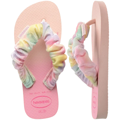 Kids' Fluffy Flip Flops