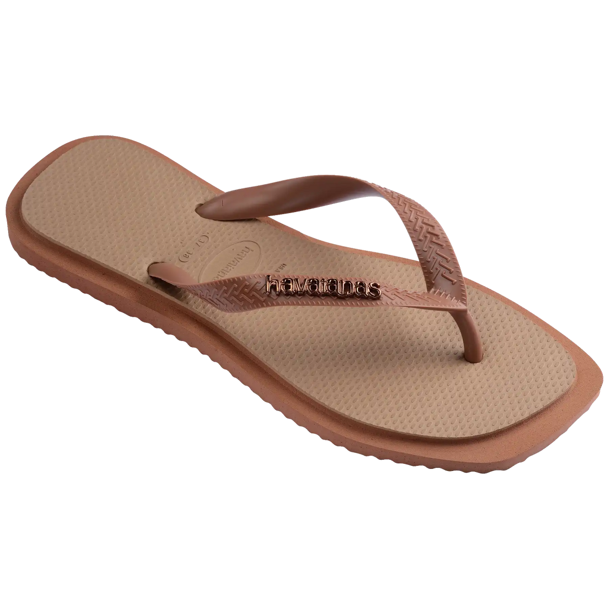 Women's Top Square Fusion Flip Flops