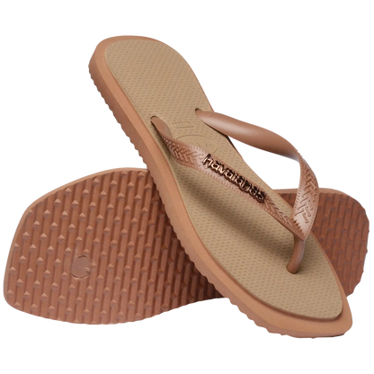 Women's Top Square Fusion Flip Flops