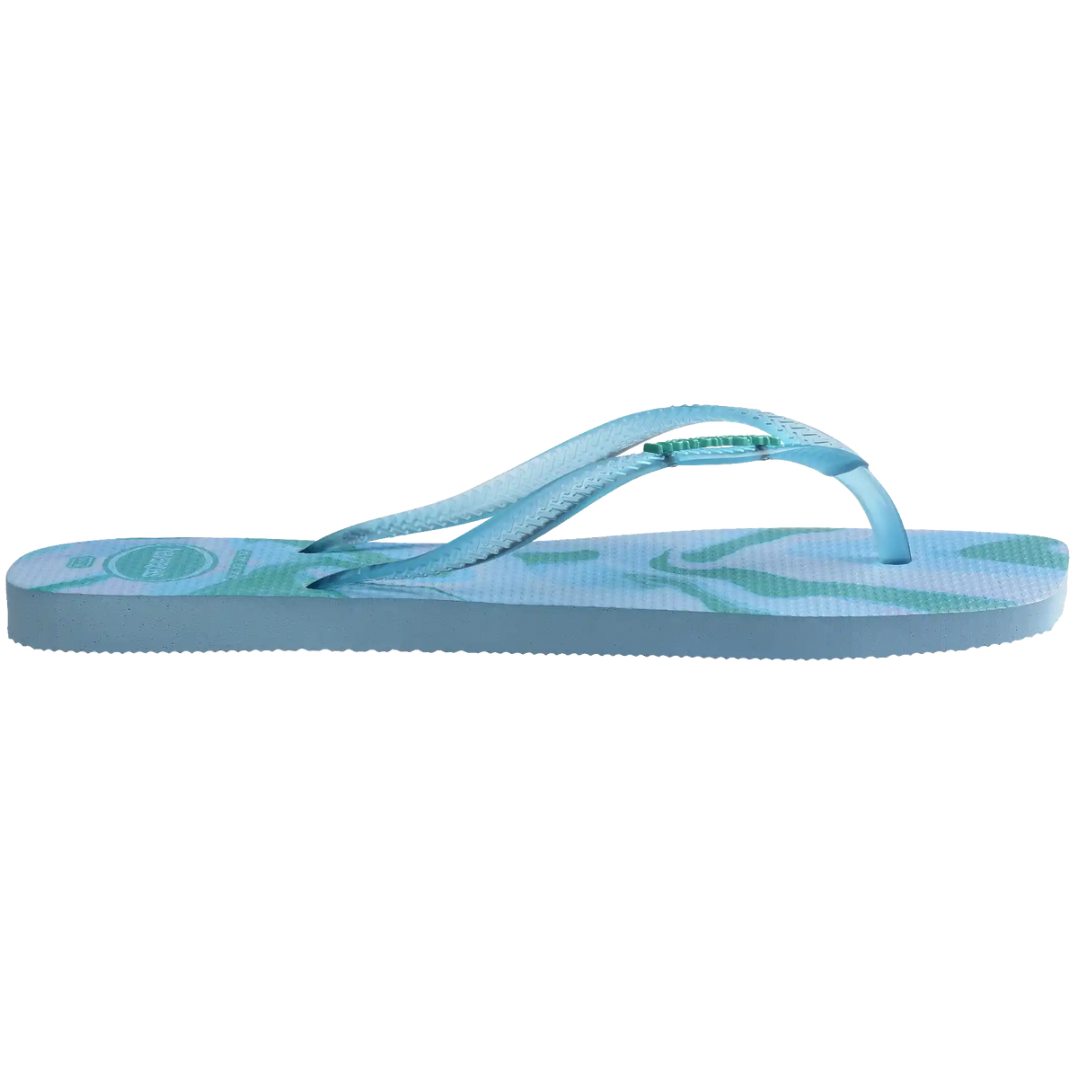 Women's Slim Square Jelly Flip Flops