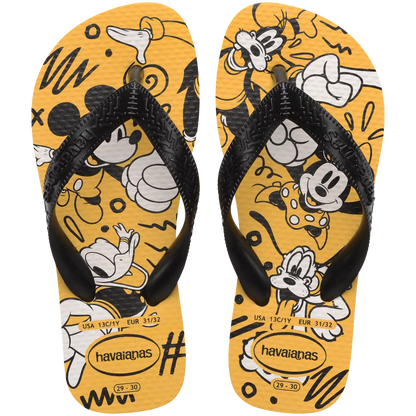 Kid's Disney Top Flip Flops