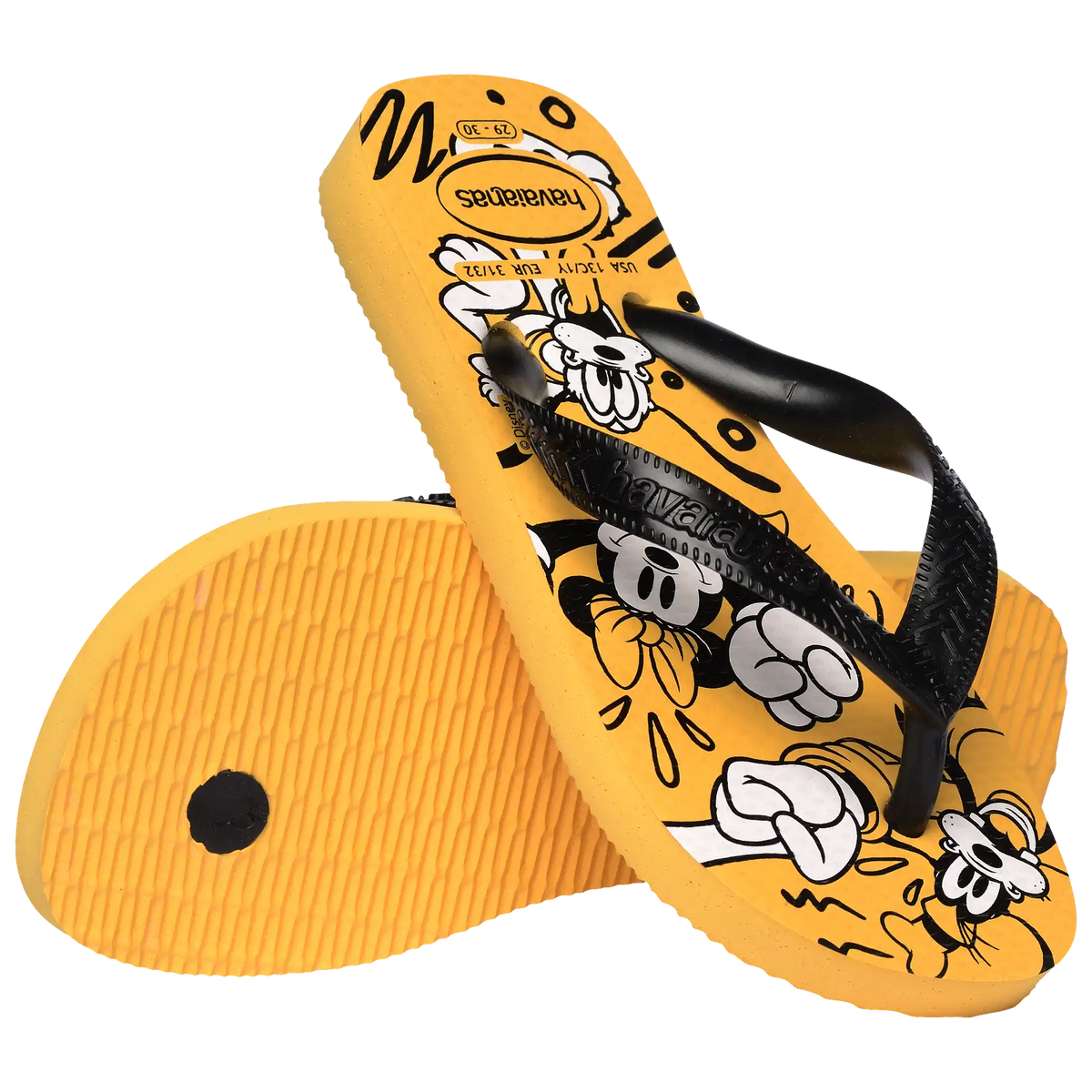 Kid's Disney Top Flip Flops
