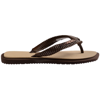 Women's Top Square Fusion Boho Flip Flops