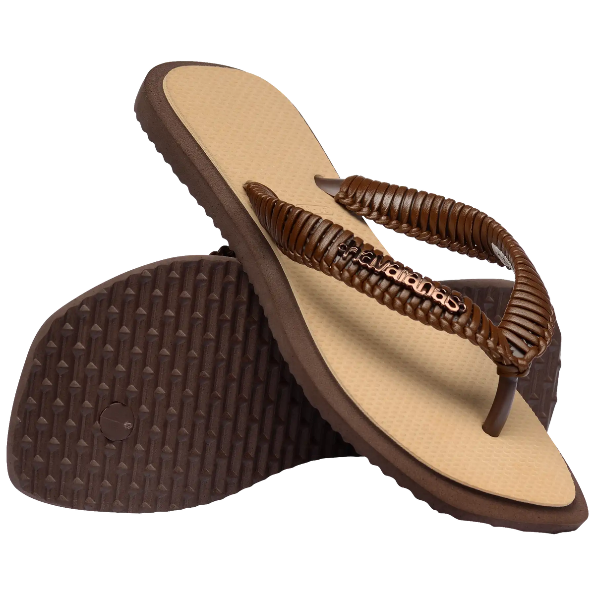 Women's Top Square Fusion Boho Flip Flops