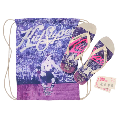 Top KidSuper Soccer Flip Flops